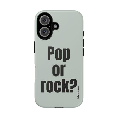 Pop or rock?