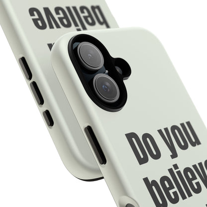 Do you believe in fate?